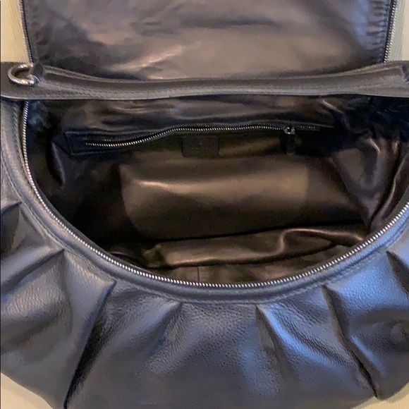 Gucci black leather horsebit large hobo - Picture 8 of 8